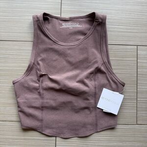 Beyond Yoga Spacedye Motivate Cropped Tank Top Large Soft Pink Sleeveless Crop